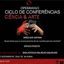 BIBLIOTECA PALÁCIO GALVEIAS CICLO DE CONFERÊNCIAS